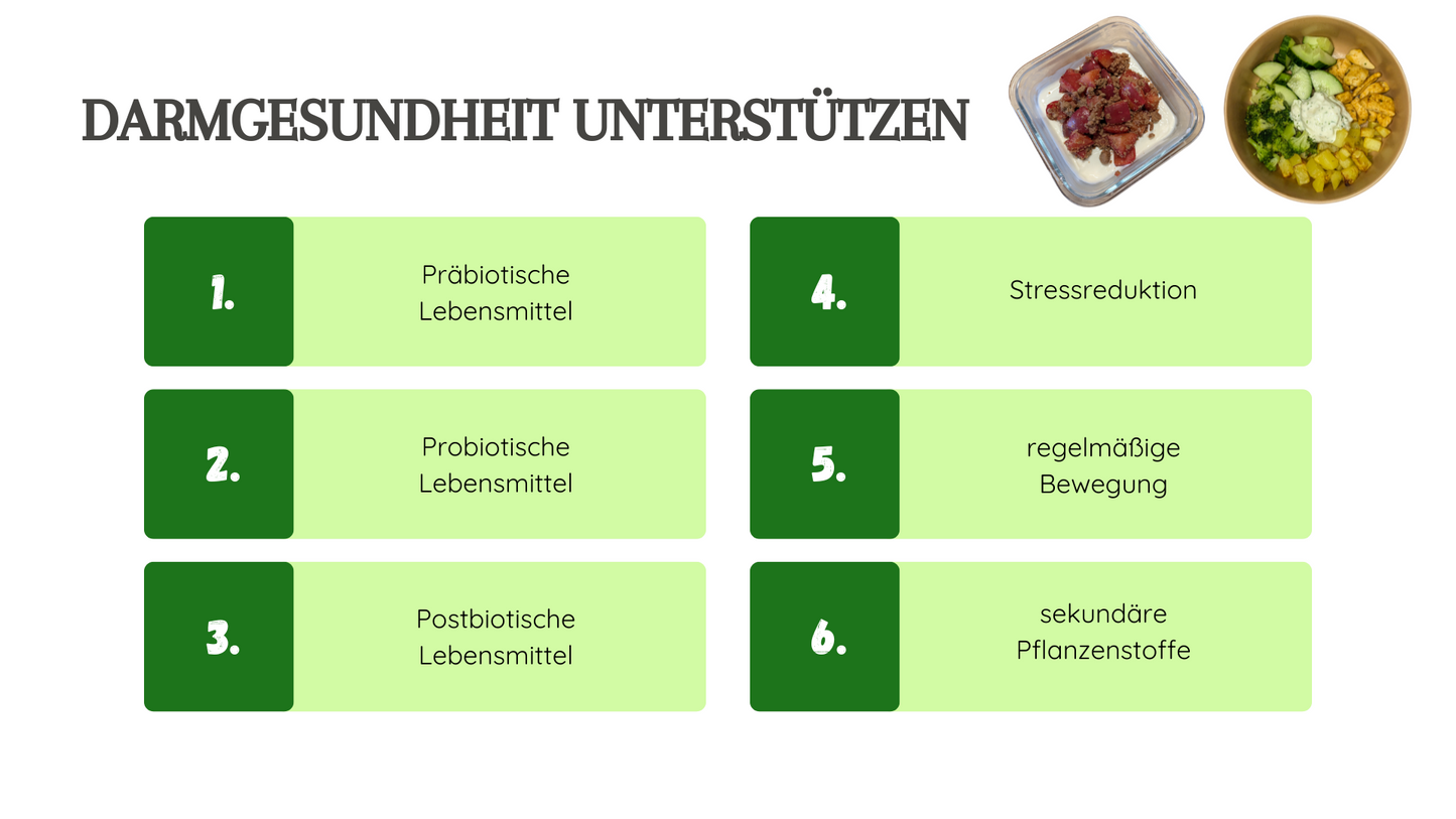 Online Minkurs ,,Darmfreundliche Ernährung''