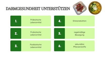 Online Minkurs ,,Darmfreundliche Ernährung''
