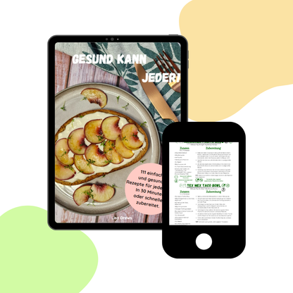 ,,Gesund kann Jeder!'' Kochbuch E-Book