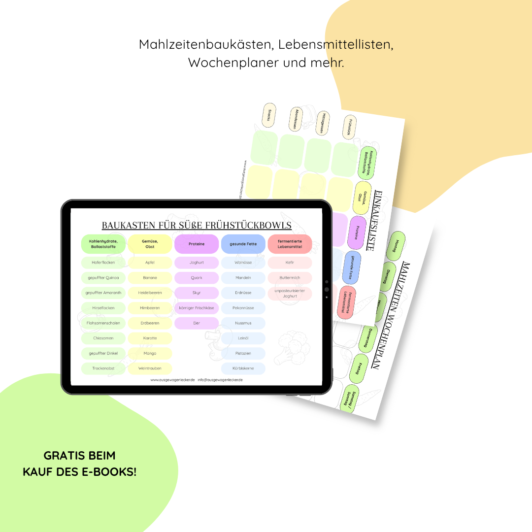 ,,Essen ist mehr als eine Kalorienangabe'' Ratgeber E-Book