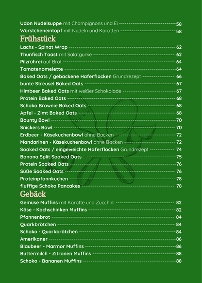 ,,Gesund kann Jeder!'' Kochbuch E-Book